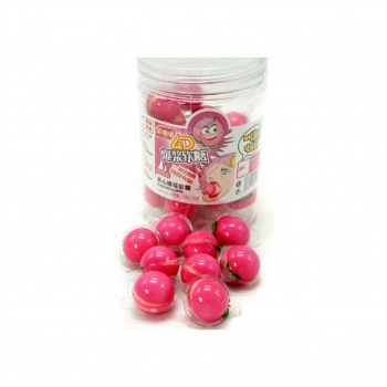 Мармелад арт. 345170-4 Жевательный с начинкой "Персик" 10 г 30 шт. банка#'