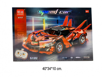 Конструктор арт. 8707 Автомобиль на р/у в кор.•