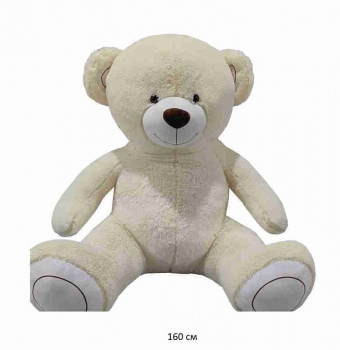 им Медведь арт. LY027-6 Бежевый сидит 160 см в пак._ им Медведь арт. LY027-6 Бежевый сидит 160 см в пак._