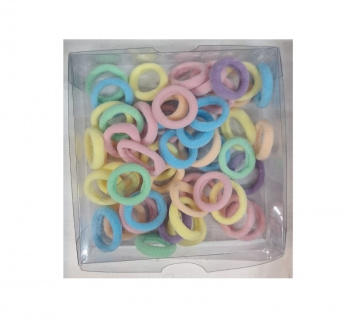 Резиночки арт. 709555/GB-NS011-2 Цветные пастельные ассорти в кор.