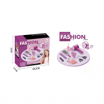 Набор стилиста арт. QY023 "Парикмахер" 10 предметов в кор. 28*7*25