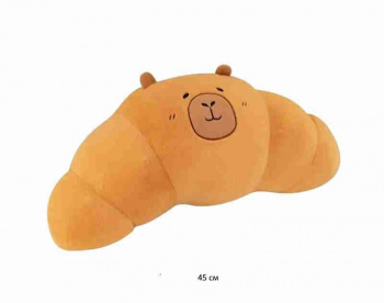 им Капибара арт. YE241222-2-1/241125-3 Подушка "круассан" 45 см в пак.)