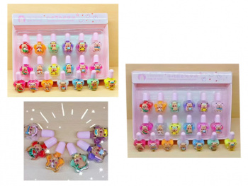 Лак для ногтей арт. 209706 Зайка с медведем Набор 24 шт. в кор.