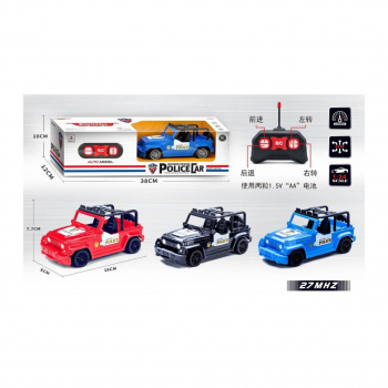 Машина на р/у арт. 988-8T Джип Полиция свет, звук в кор. 38*12*10