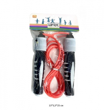 Скакалка арт. BQ0124 Цвета микс со счетчиком в пак.• Скакалка арт. BQ0124 Цвета микс со счетчиком в пак.•