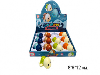 Зав. водоплавающие арт. HN1665-3 Черепаха цвета микс (12 шт.) шоубокс•