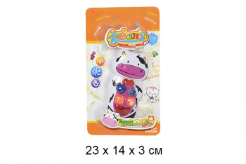 Телефон арт. DS619A-1 "Умный" свет, звук на листе_•