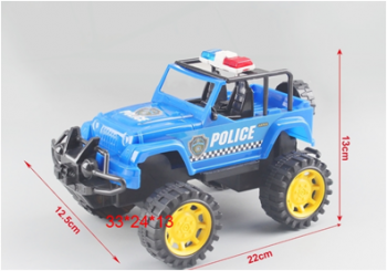 Машина инерц. арт. 178-3 Полиция Джип в пакете 33*24*13