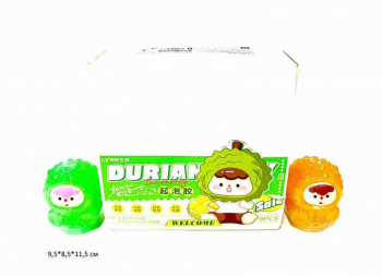 Лизун арт. LY-A162 "Малыш-дуриан" цвета микс (9 шт.) шоубокс_ Лизун арт. LY-A162 "Малыш-дуриан" цвета микс (9 шт.) шоубокс_