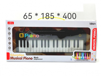 Пианино арт. 8015B На батар. в кор._