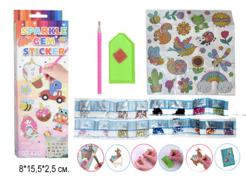 Алмазный набор арт. SY003 Наклейки в кор.