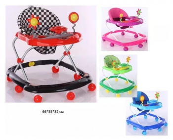 Ходунки арт. BW03 Цвета микс музыка в пак. 66*55*52