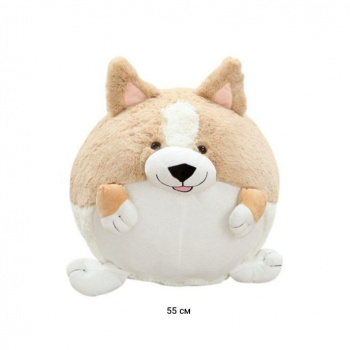 им Собака арт. 03034-209 Корги толстячок-кругляш мохнатый 55 см в пак.