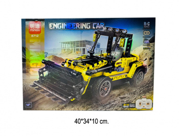 Конструктор арт. 8712 Бульдозер на р/у в кор.•