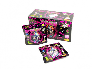 Конфета арт. 930670/930663 Суперкислая "Персик" 20 г 20 шт. упаковка'