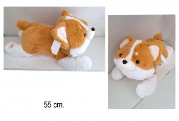 им Собака арт. 505/55 Бело-рыжая лежит 55 см в пак. им Собака арт. 505/55 Бело-рыжая лежит 55 см в пак.