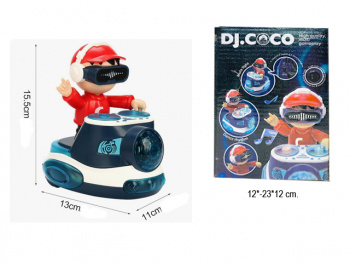 Диджей арт. LD-174A На батар. свет, музыка, движение, танец в кор.•/120 шт./