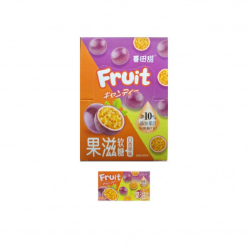 Конфета арт. 205250/205175 Жевательная "Маракуйя" 20 г 20 шт. в кор.,