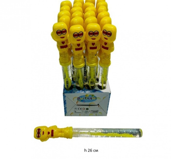 Пузыри мыльные арт. 1813 Глазастик 26 см (24 шт.) шоубокс•