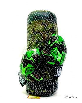 Бокс арт. HJ-170 Набор груша с перчатками в сетке_ Бокс арт. HJ-170 Набор груша с перчатками в сетке_