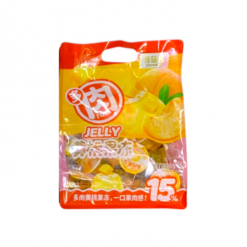 Желе арт. 390888 С кусочками фруктов "Персик" 1 шт. 500 г в пак.,