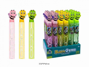 Пузыри мыльные арт. 139-24 "Жужа" 118 мл (24 шт.) блок 27,6*3*4,9