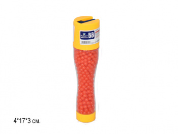 Пульки для пистолетов арт. JDU "Граната" цвета микс (24 шт.) в кор.=_