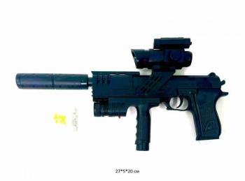 Оружие арт. K2119-A1+ Автомат с пульками, прицелом в пак._