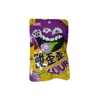 Конфета арт. 534679/534563 Кислая "Виноград" 20 г 20 шт. в кор.#*