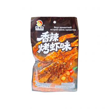 Соевое мясо арт. 470926 Пшеничная Острая гриль-креветка 30 шт. упаковка,