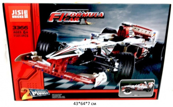 Конструктор арт. 3366 Автомобиль 1141 дет. в кор._/6 шт./ Конструктор арт. 3366 Автомобиль 1141 дет. в кор._/6 шт./