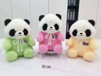 им Панда арт. YE251025-7 В комбинезоне 50 см цвета микс в пак.)