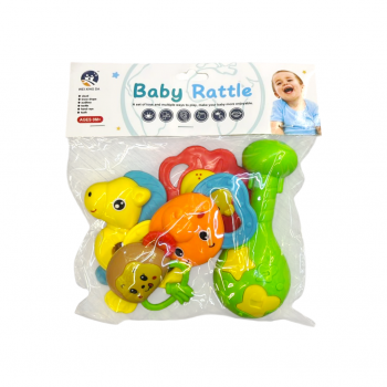 Погремушка арт. A799A Набор "Зверюшки" в пак.•