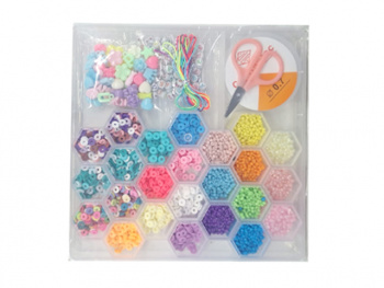 Набор для плетения арт. YY26X-3 Бусины, бисер в кор.= Набор для плетения арт. YY26X-3 Бусины, бисер в кор.=