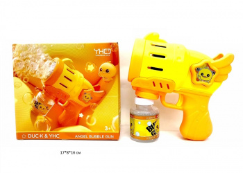 Пистолет арт. 333-18Y Бластер с цыпленком и мыльные пузыри в кор._• Пистолет арт. 333-18Y Бластер с цыпленком и мыльные пузыри в кор._•