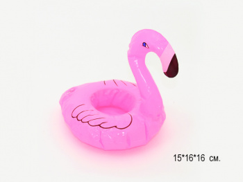Надувн. держатель арт. 1214-23-5 Фламинго в пак._ Надувн. держатель арт. 1214-23-5 Фламинго в пак._